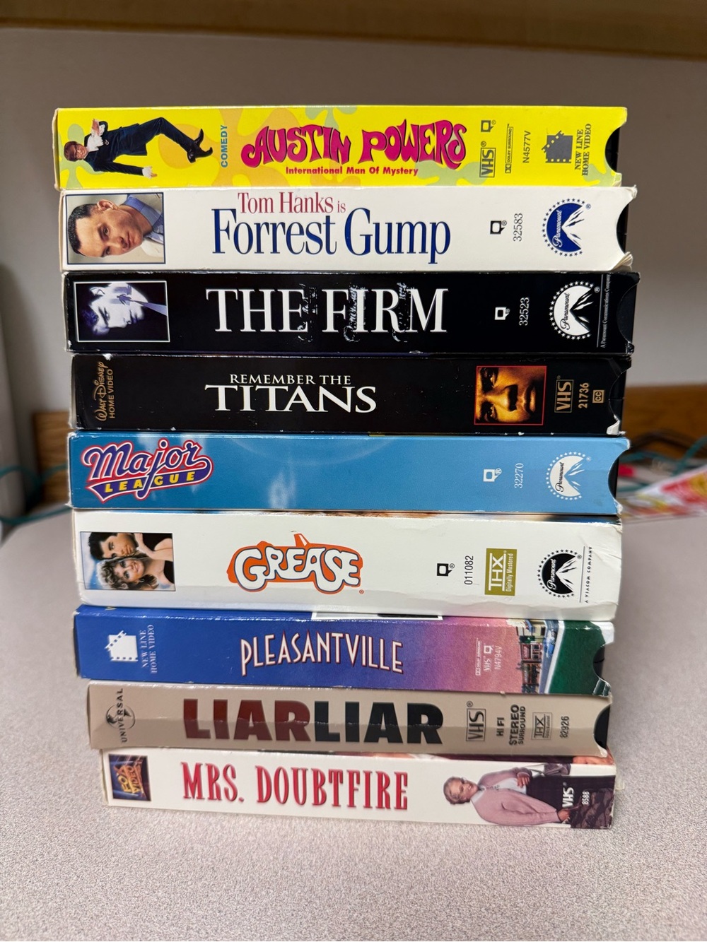 Assorted Movie VHS Tapes